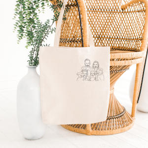 Alternative view of Cotton tote bag