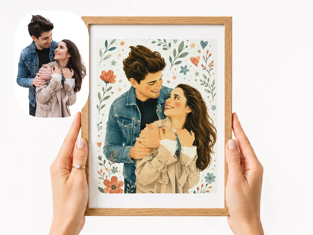 personalized-couple-portrait-illustration-christmas-gift-for-couples